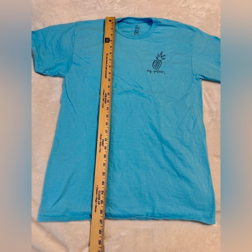 mg palmer Stand Out, Teal Fish Tee medium - Picture 4 of 6